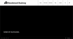 Desktop Screenshot of bandstandbusking.com